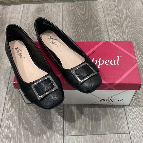 Xappeal Lily Black Ballet Flats - Picture 10 of 10